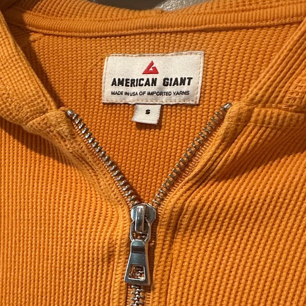 AMERICAN GIANT Zip-Up Hoodie S - Picture 5 of 9